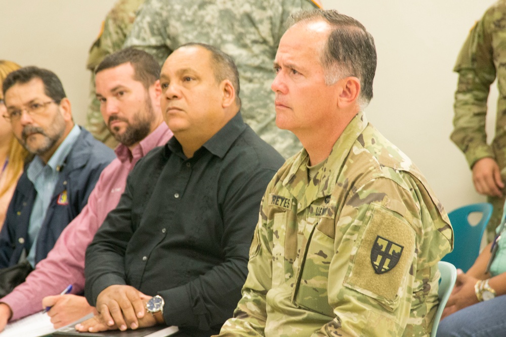 JTF-PR DSC visits with agency and municipal leaders