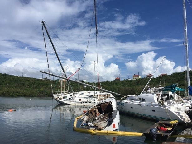The removal of the sailing vessel Sea 130