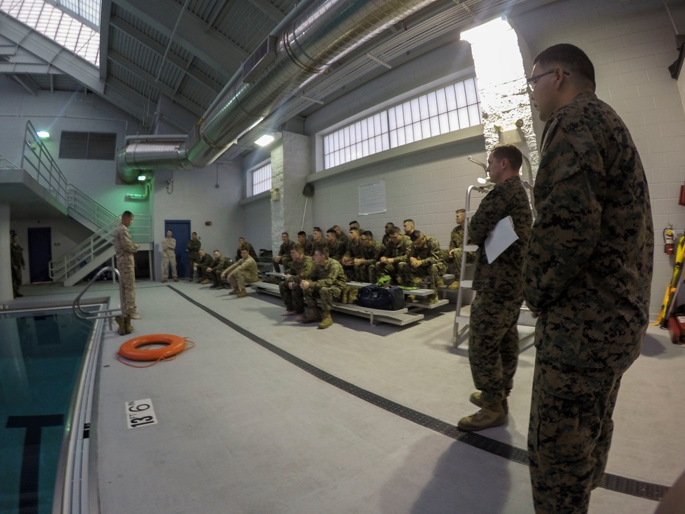 Marine Forces Reserve Swim Qualification