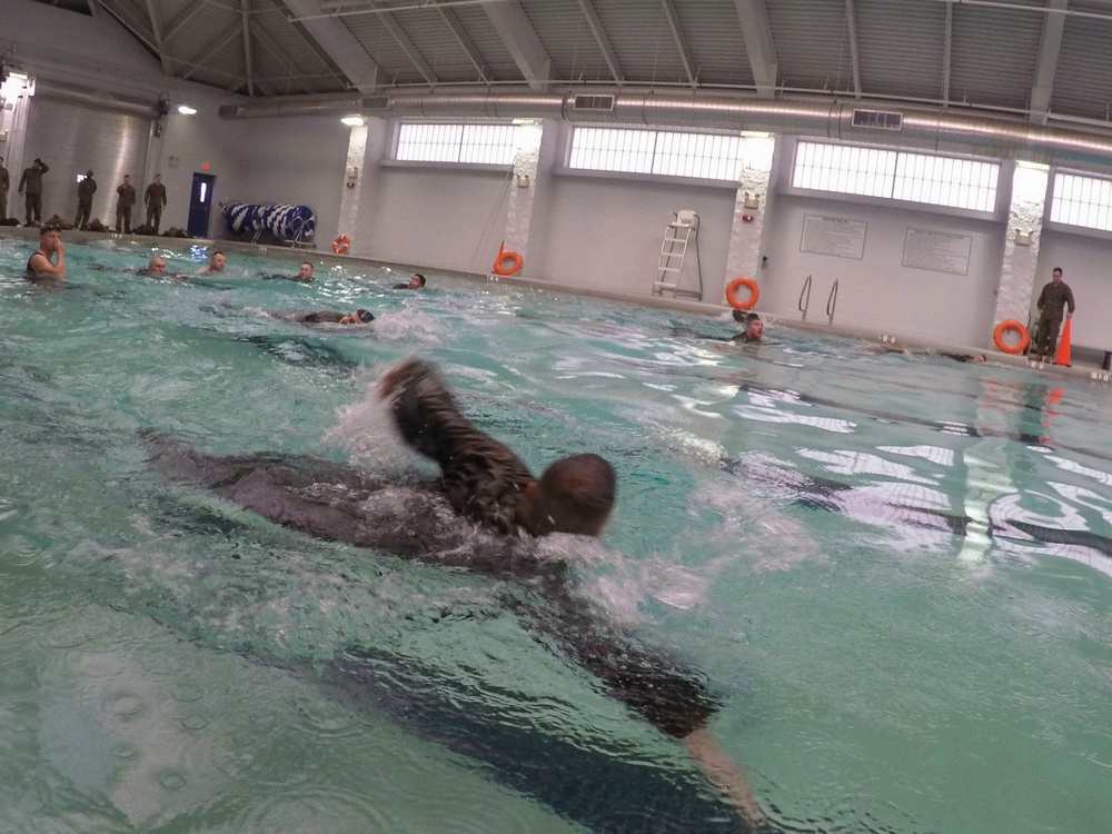 Marine Forces Reserve Swim Qualification