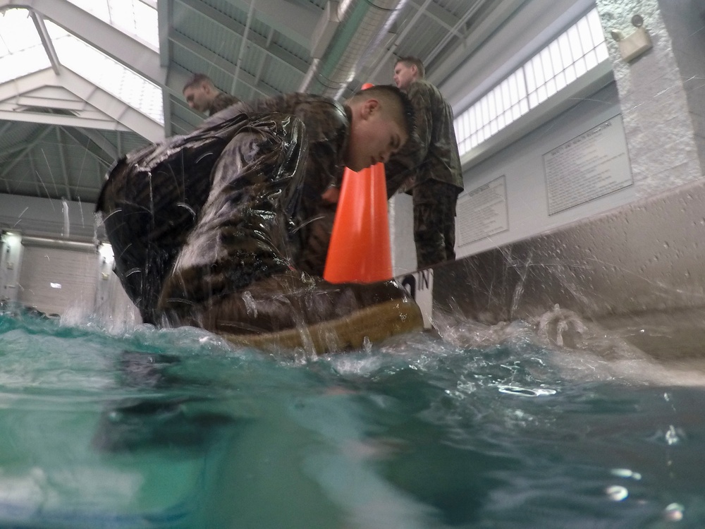 Marine Forces Reserve Swim Qualification