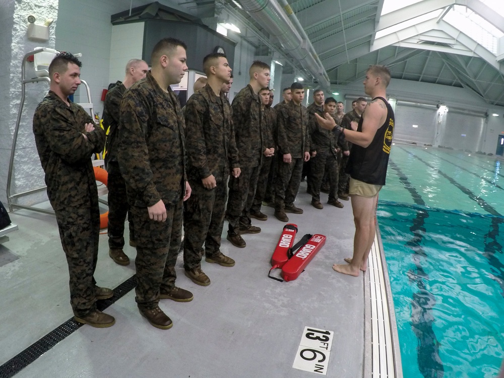 Marine Forces Reserve Swim Qualification