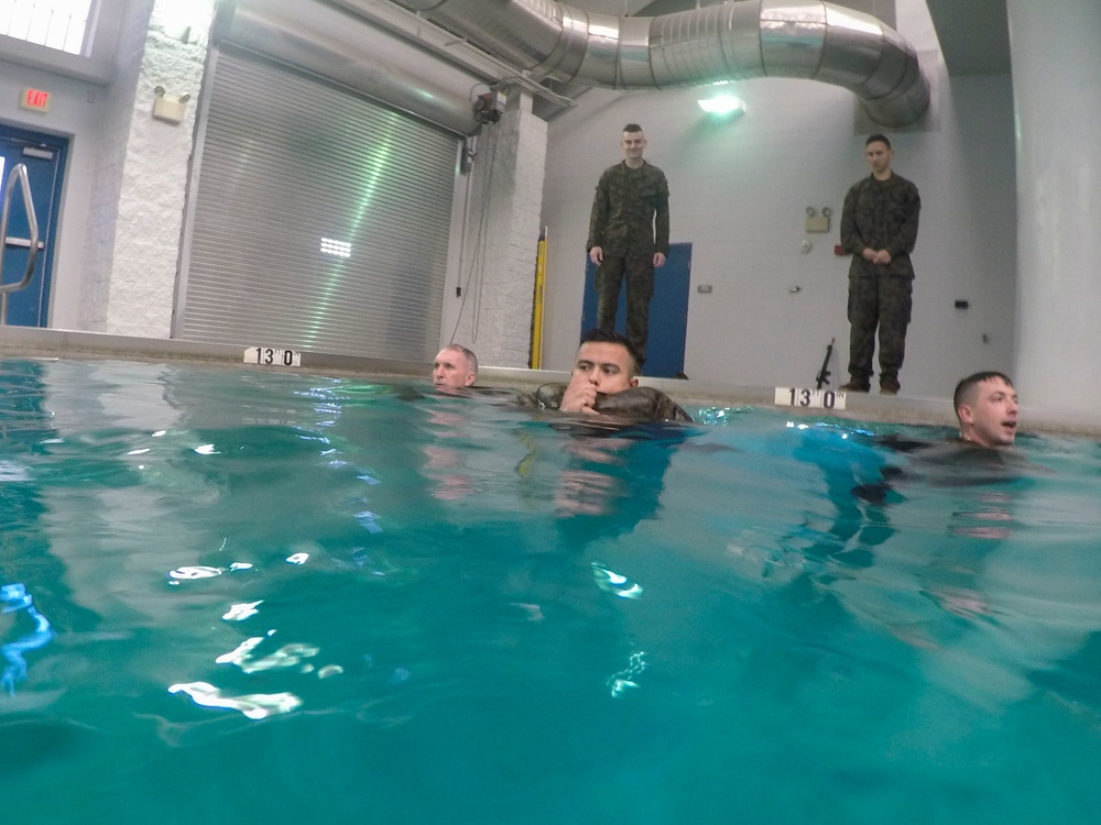 Marine Forces Reserve Swim Qualification