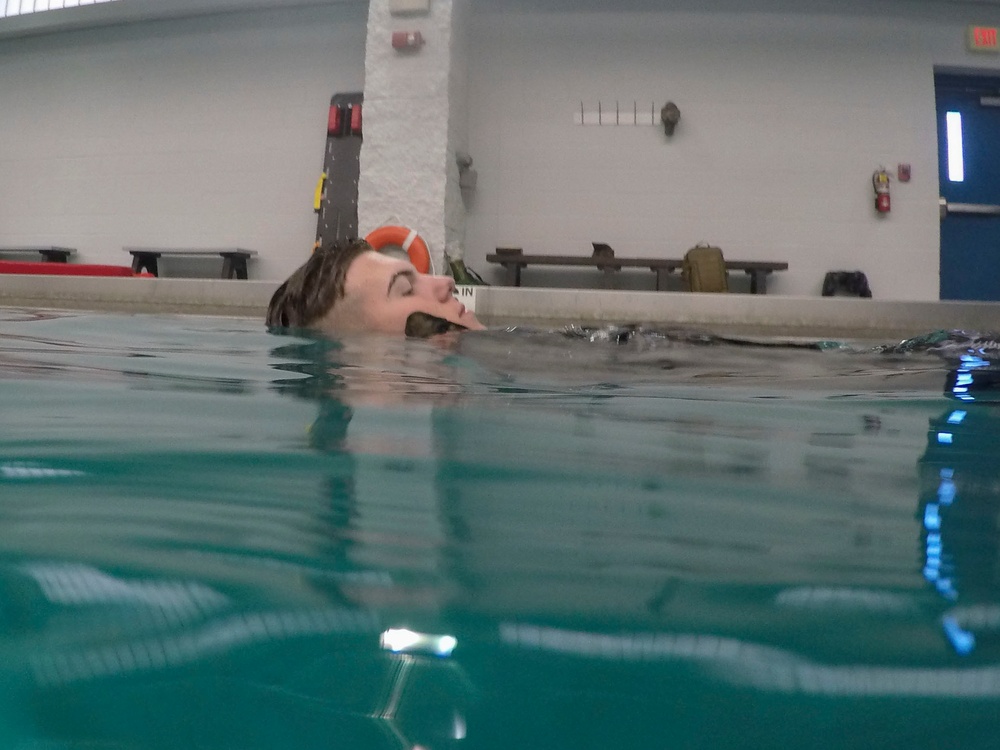 Marine Forces Reserve Swim Qualification