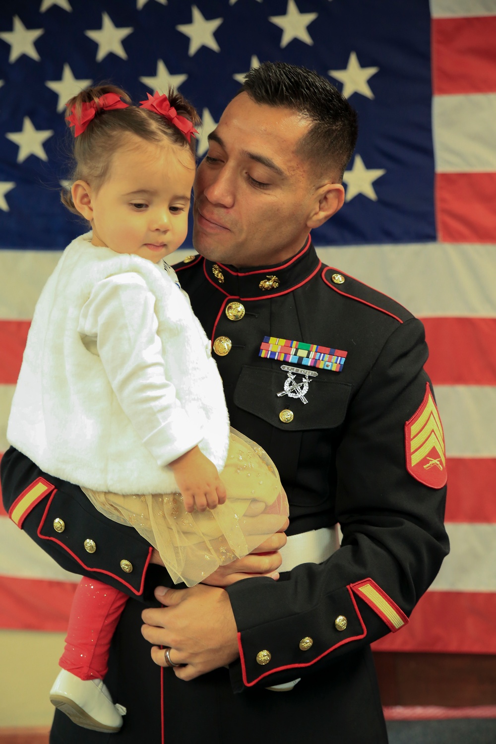 Marine Corps veteran Sgt. Eubaldo Lovato receives award upgrade to Silver Star
