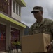 Soldier Delivers Food