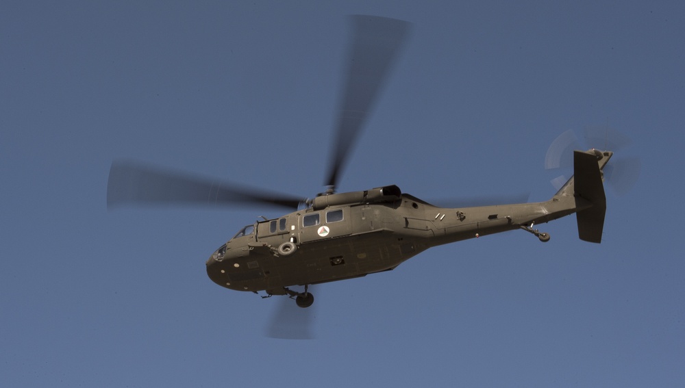 Afghanistan UH-60 Pilots train