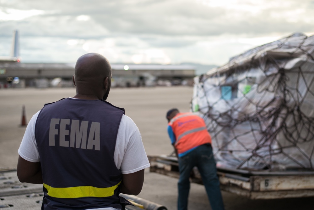 FEMA Official Oversees Food Delivery, Puerto Rico