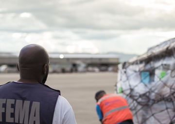 FEMA Official Oversees Food Delivery, Puerto Rico