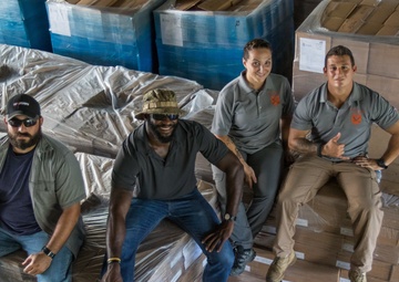 Combat Veteran Group Distributes New Zealand Gift of Food, Puerto Rico