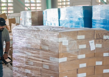 Combat Veteran Group Distributes New Zealand Gift of Food, Puerto Rico