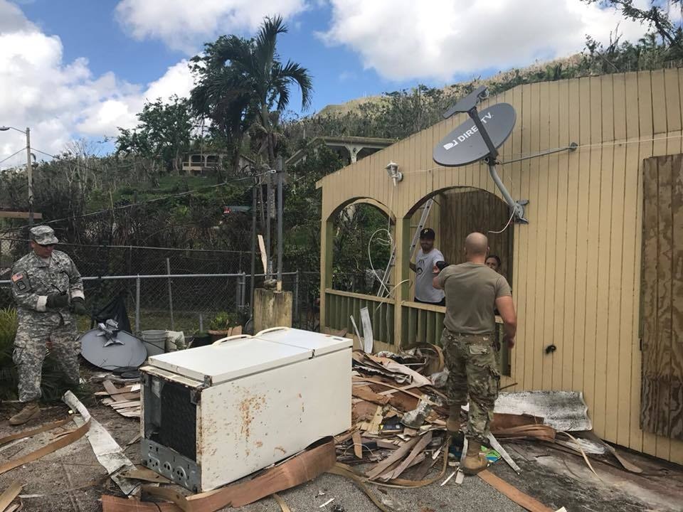 Army Reserve medical unit from Puerto Rico supports Hurricane Maria recovery operations