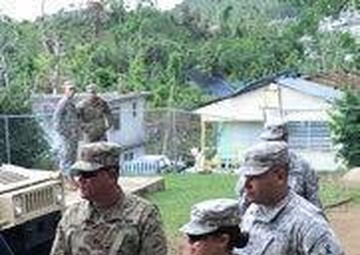 Army Reserve medical unit from Puerto Rico supports Hurricane Maria recovery operations