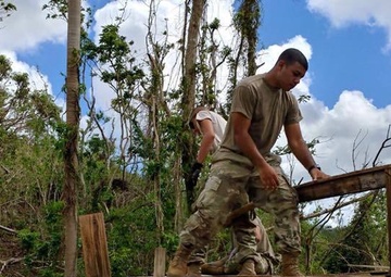 Army Reserve medical unit from Puerto Rico supports Hurricane Maria recovery operations