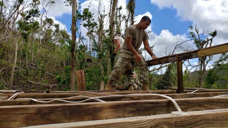 Army Reserve medical unit from Puerto Rico supports Hurricane Maria recovery operations