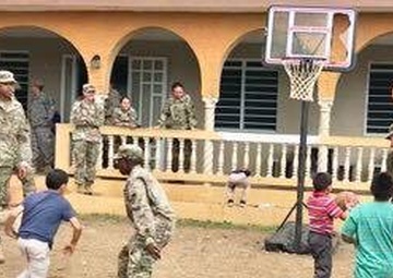 Army Reserve medical unit from Puerto Rico supports Hurricane Maria recovery operations