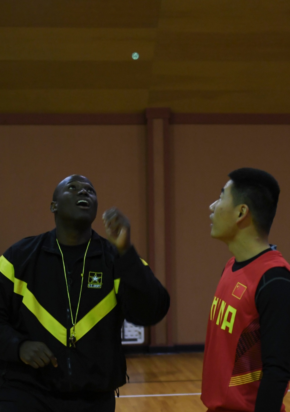 US China Disaster Management Exchange Basketball Game