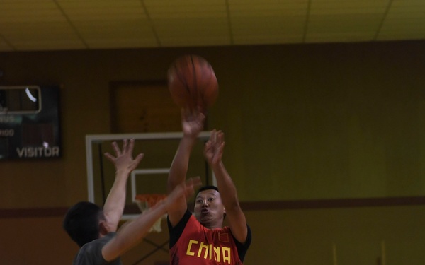 US China Disaster Management Exchange Basketball Game
