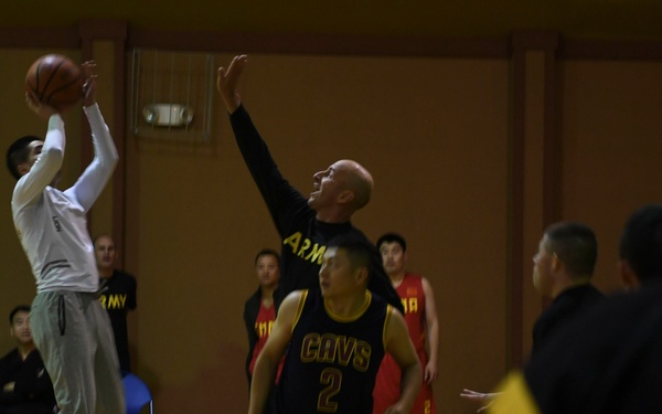 US China Disaster Management Exchange Basketball Game