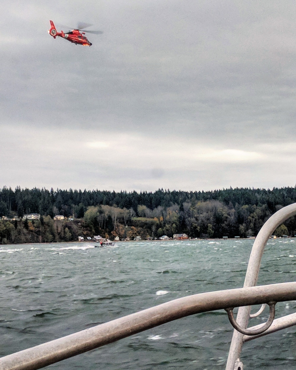 Coast Guard, local agencies rescue two wind surfers north of Everett, Wash.