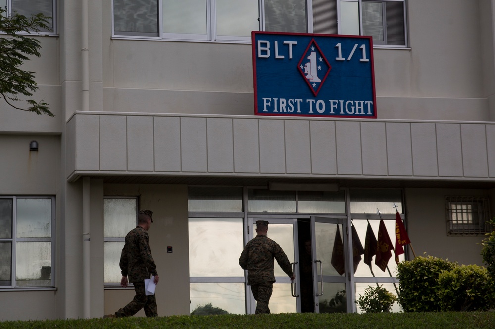 BLT 1/1 settles in Okinawa, Japan