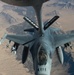 KC-135 refuels F-16s over the skies of Afghanistan