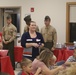 Spouses celebrate Marine Corps birthday together