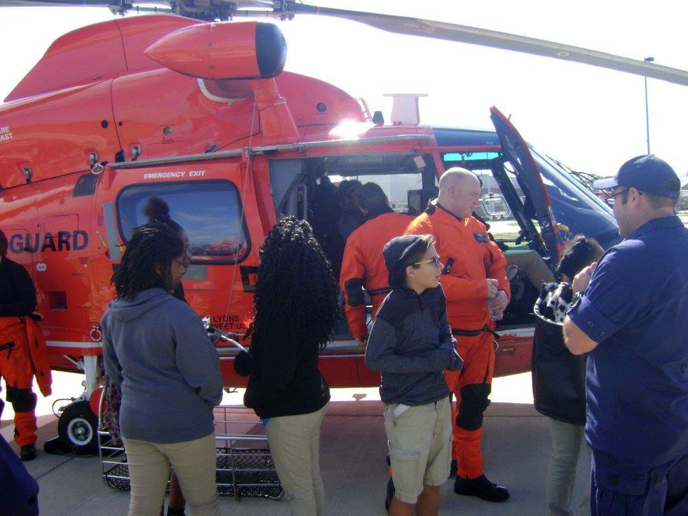 Coast Guard offers tours at SFO Galveston to local students