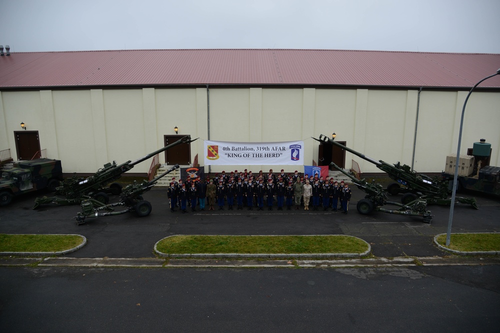 4-319th AFAR NCO Induction Ceremony