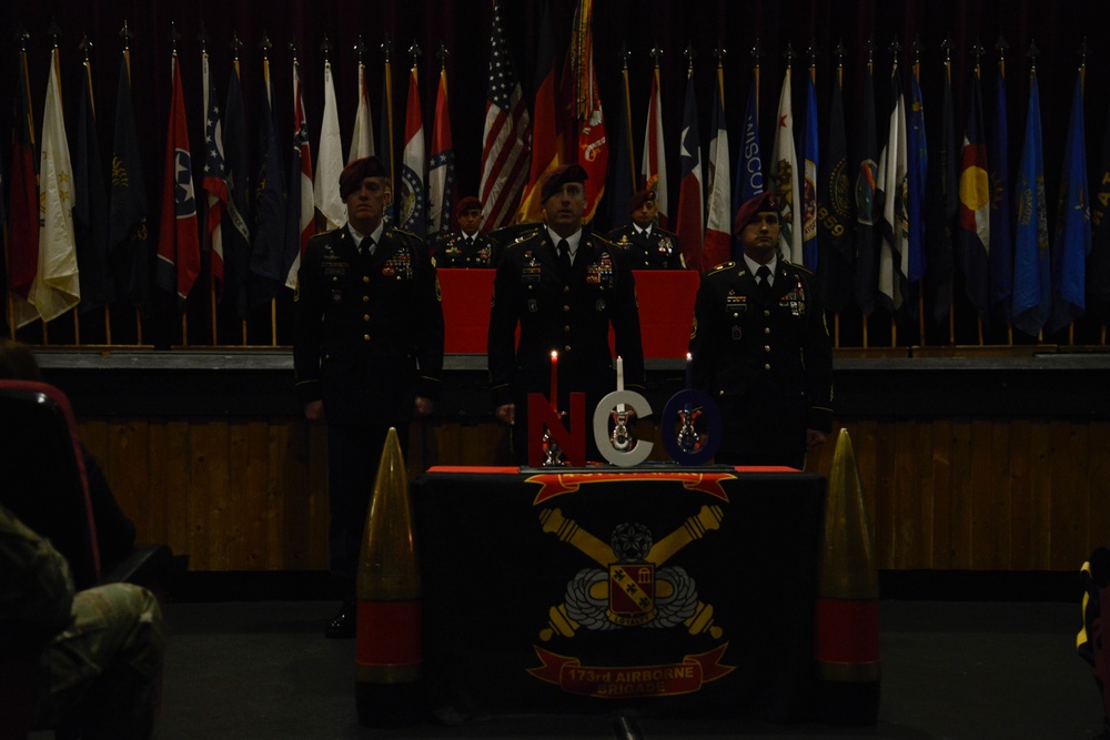 4-319th AFAR NCO Induction Ceremony