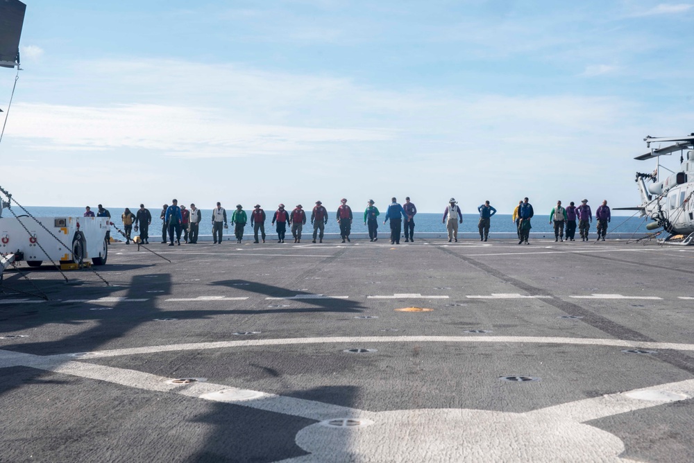 USS New York (LPD 21) conducts COMPTUEX