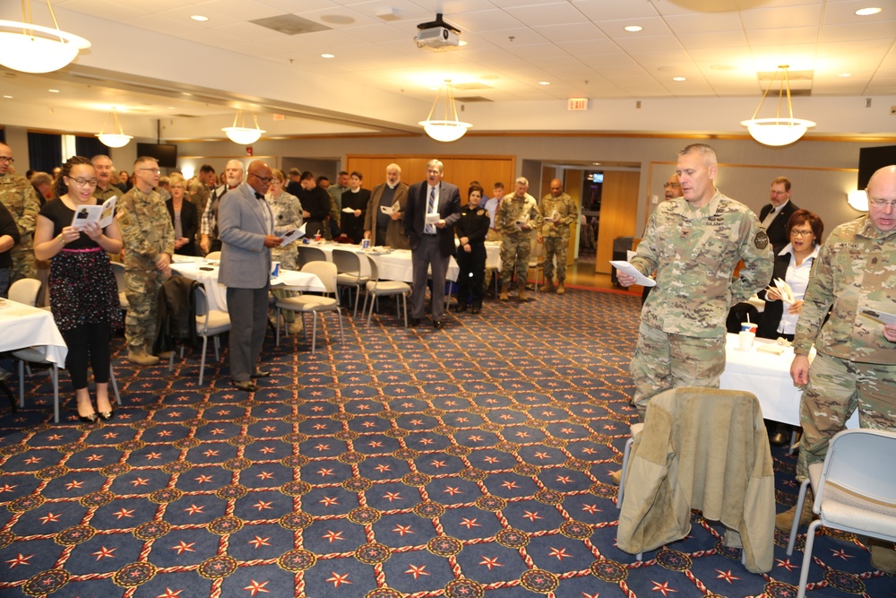 Fort McCoy observes Veterans Day with prayer luncheon