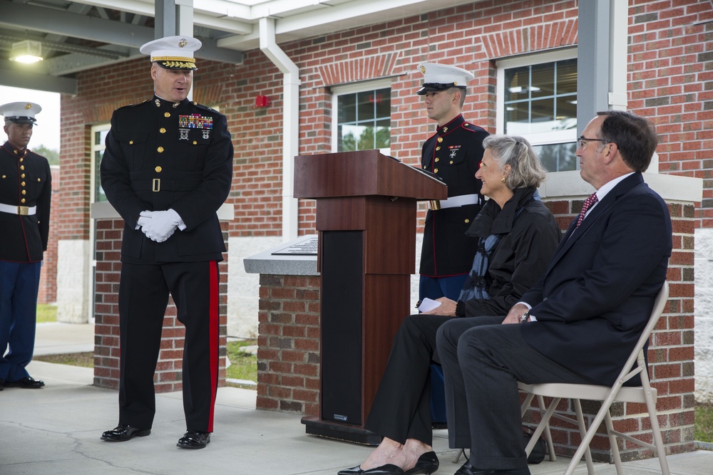 Wilson Gate dedication ceremony