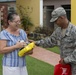 Foundation for Puerto Rico partners with military members to distribute food and water