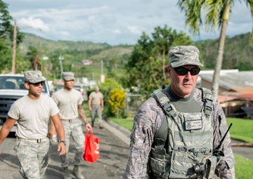 Foundation for Puerto Rico partners with military members to distribute food and water