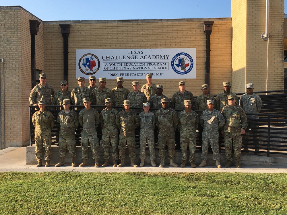 Texas ChalleNGe Academy takes care of soldiers on the road to Hurricane Harvey