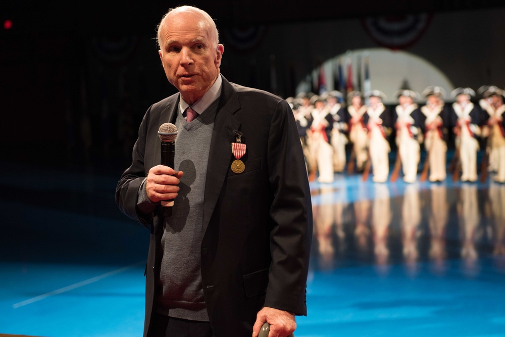 Senator McCain Salute 14 Nov. 2017
