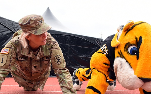 Military appreciation day with the ‘Tigers’