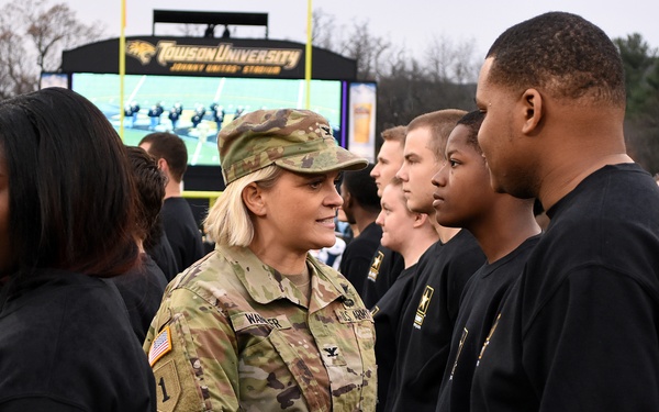 Military appreciation day with the ‘Tigers’