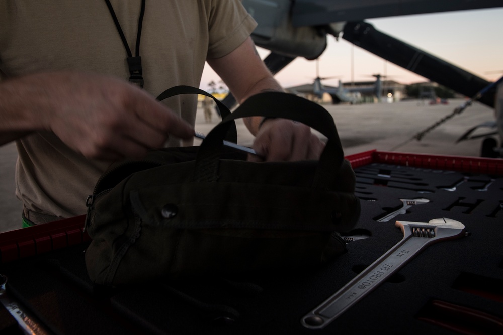 801st SOAMXS ensure Ospreys mission readiness