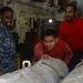Sailors Move Equipment