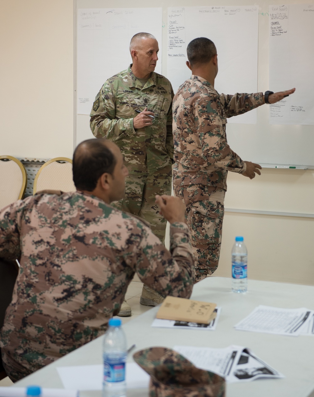 Jordanian and U.S. Armies work to update NCO training