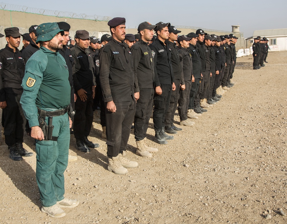 Iraqi energy police graduation - CJTF-OIR