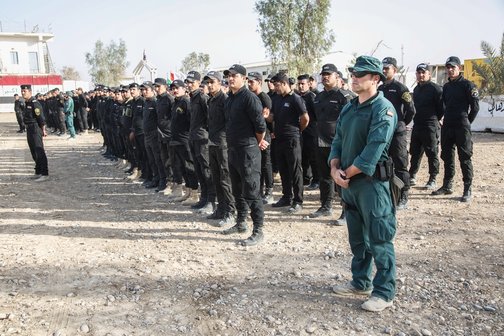 Iraqi energy police graduation - CJTF-OIR