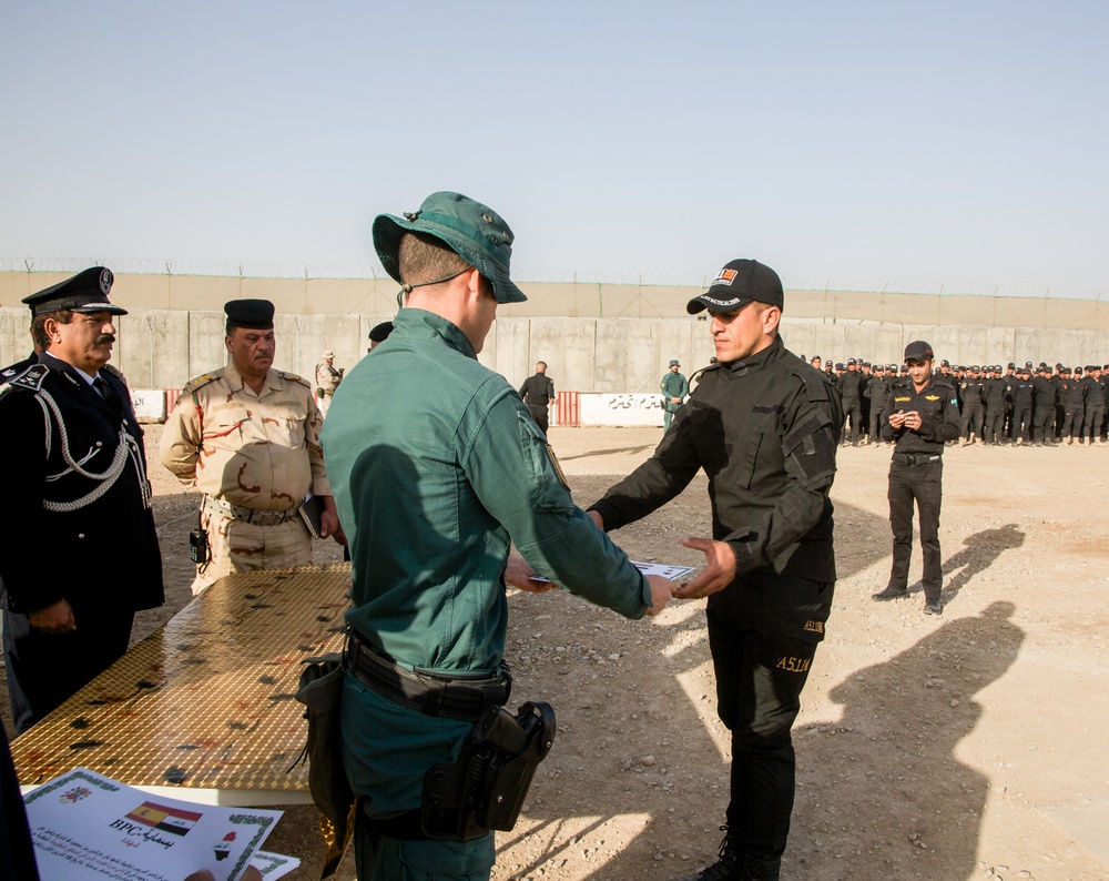 Iraqi energy police graduation - CJTF-OIR