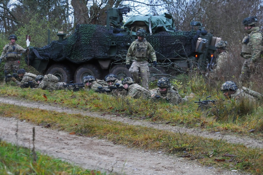 3rd Squadron, 2d Cavalry Squad Live Fire Exercise