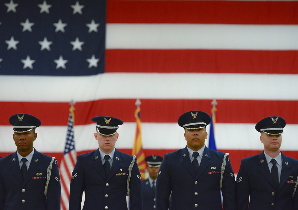 Luke Honor Guard Graduation