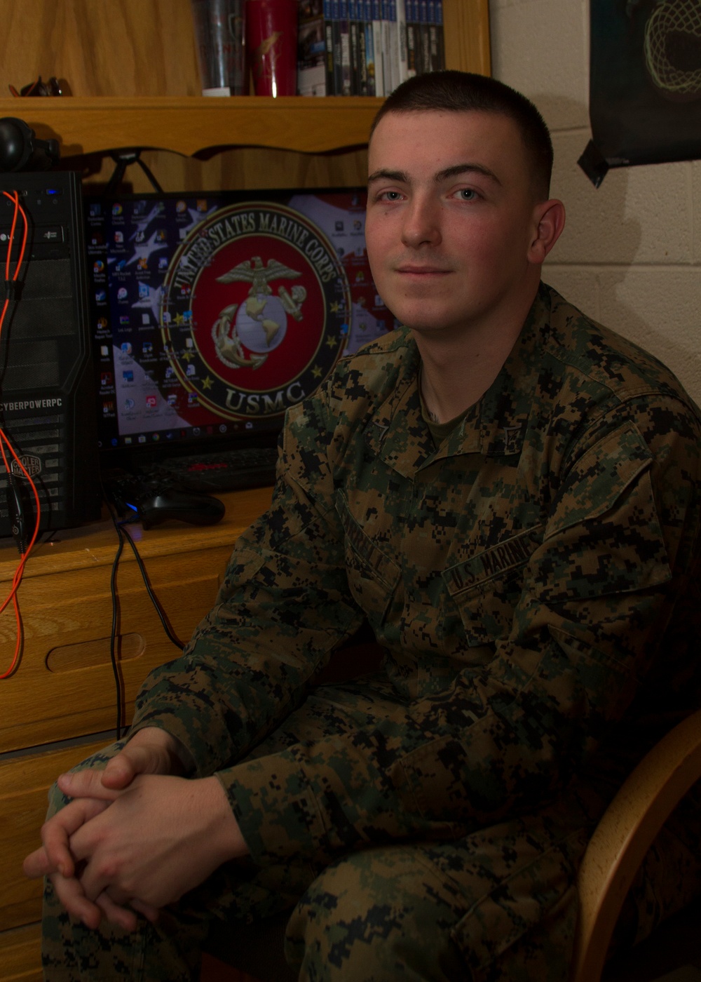 Local Marine gives thanks