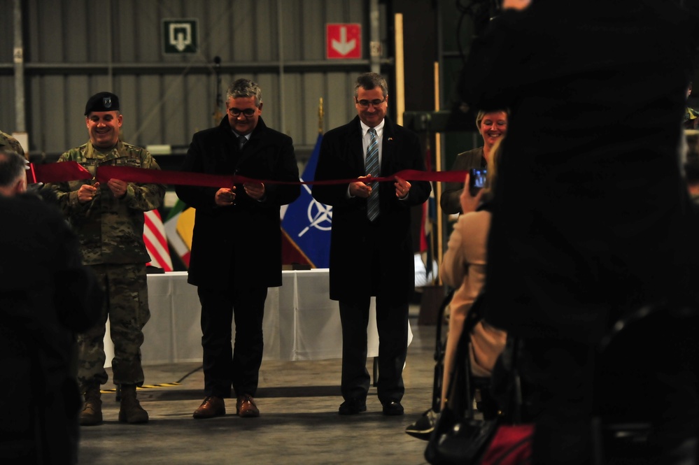 Army Prepositioned Stock Ribbon Cutting