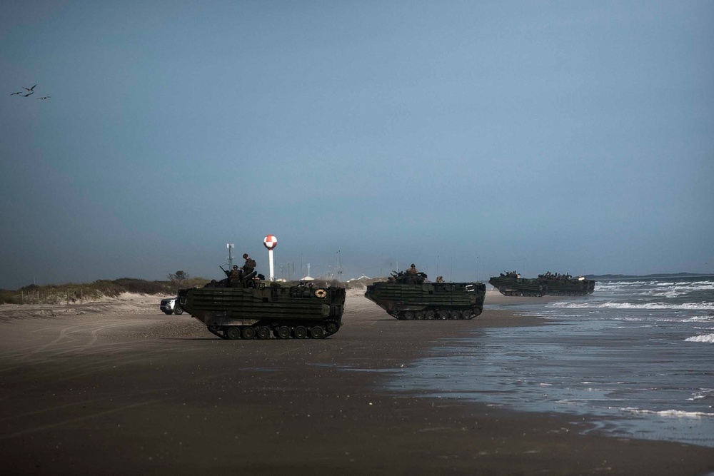 Fox Co. Conducts Mechanized Raid during COMPTUEX